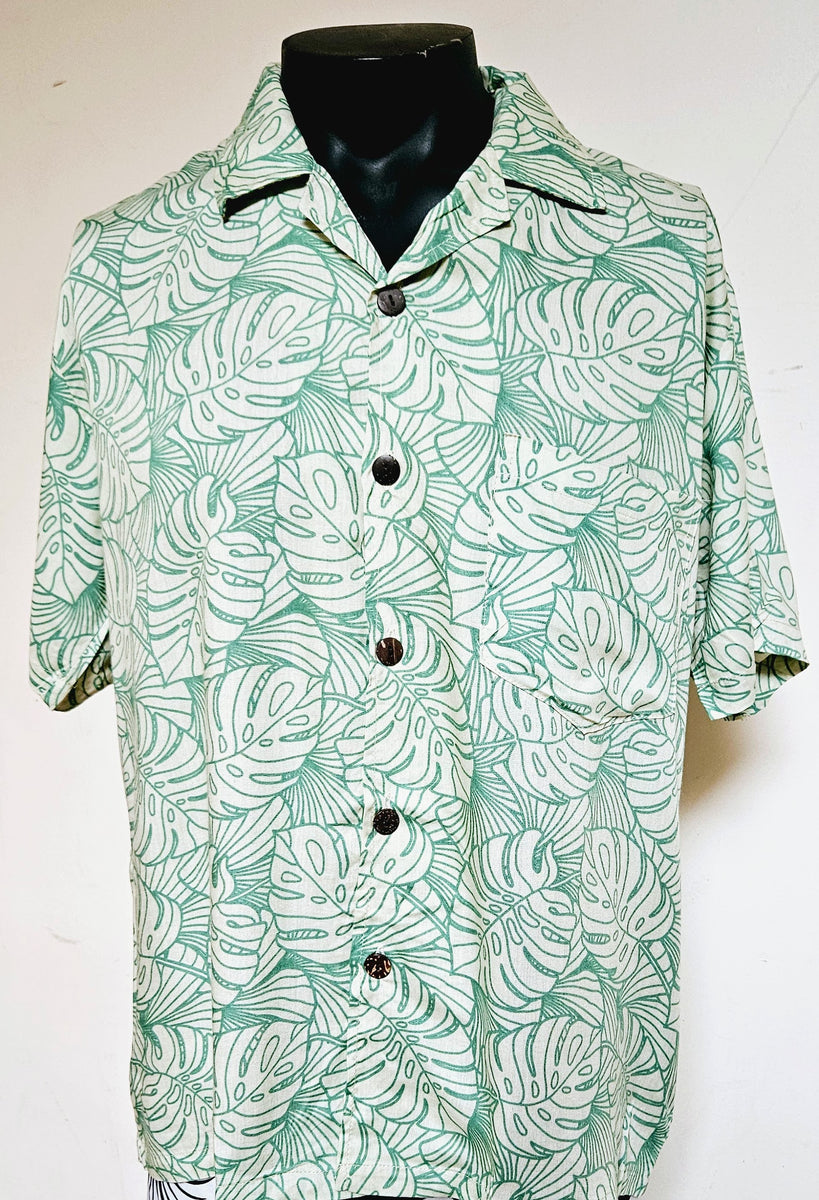 Blue Angels Cotton Men's Aloha Shirt