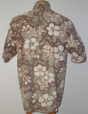 Vintage Kahala Floral Print Men's Aloha Shirt - Medium