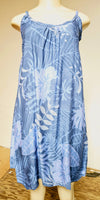 Ladies Leilani Dress --Whimsey - - Purple - Slate Blue