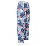 Blue & Slate Bali Hai Tropical Wide-Leg Palazzo Pants