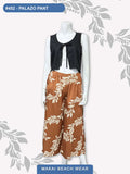 Ladies Palazzo Pant --Maili Lei --- Clay -- Taupe