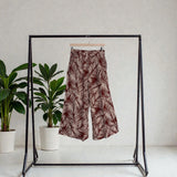 Ladies Palazo Pants - Windy Days - Rust