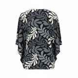 Black Nui Loa Tropical Tunic Top