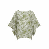 Sage Windy Days Tropical Tunic Top