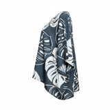 Silver Ying Yang Tropical Tunic Top