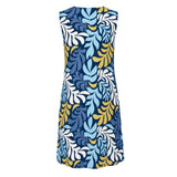 Turquoise Nui Loa Tropical A-line Dress