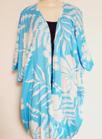 Kimono Beach Cover up -- Bumbucha --  Sky Blue