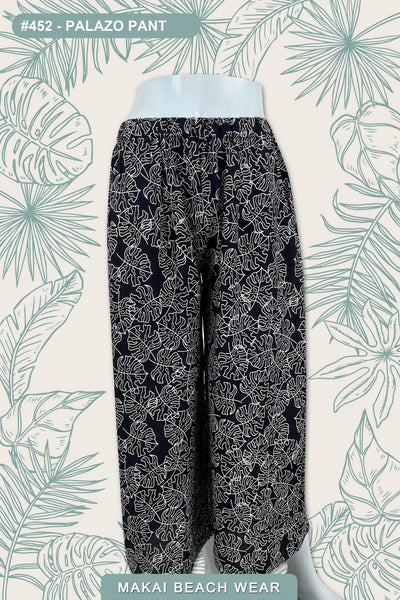 palazzo anthurium Ladies Palazo Pants - Anthurium Solo