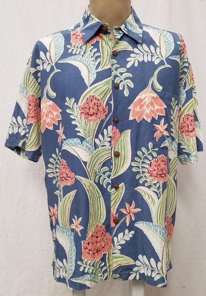 Vintage Tommy Bahama Aloha Shirt -- Extra Large – Makai Beach Wear