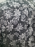Men's Aloha Shirt - Pineapple Rain - Black