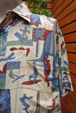 Vintage Avi Kiriaty Kahala Artist Series Men's Aloha Shirt  -  Extra Large Only
